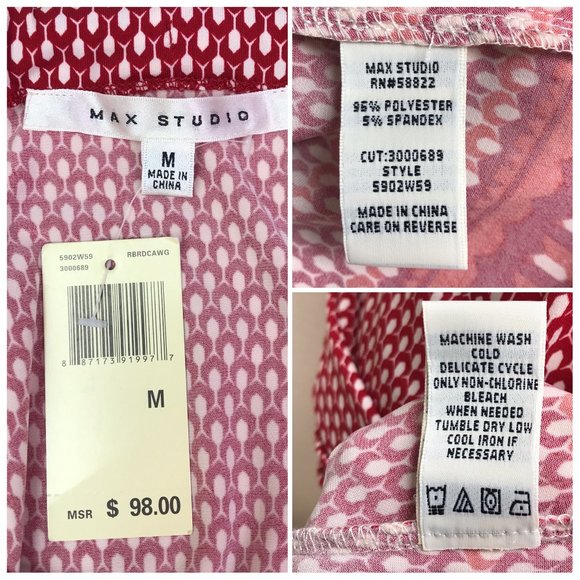 Max Studio Gorgeous Red A-Line Halter Top Summer Dress! - Picture 6 of 7